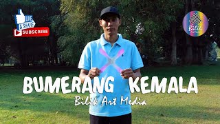 Bumerang Boomerang Kemala Mainan Anak Tradisional Edukatif Sport Fun