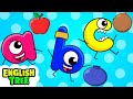 Abc phonics and food  more phonics and alphabet songs for kids  english tree