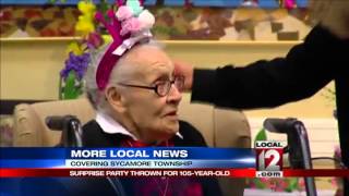 Woman turning 105