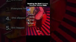 Ranking The Best Human Hamster Wheel Fails
