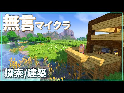 【ASMR】無言で暮らすマインクラフト【安眠】