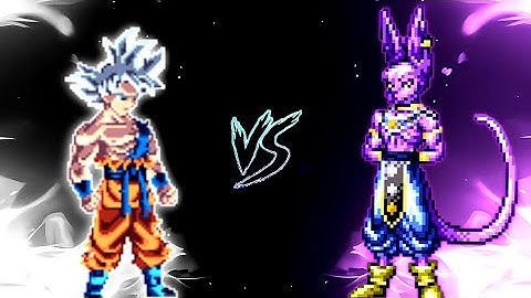 Goku LB V2 OP (all form) VS Lord Beerus MUI V4 OP in Jump Force Mugen