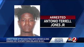 Man arrested after 4 injured in 2021 Orlando shooting, police say