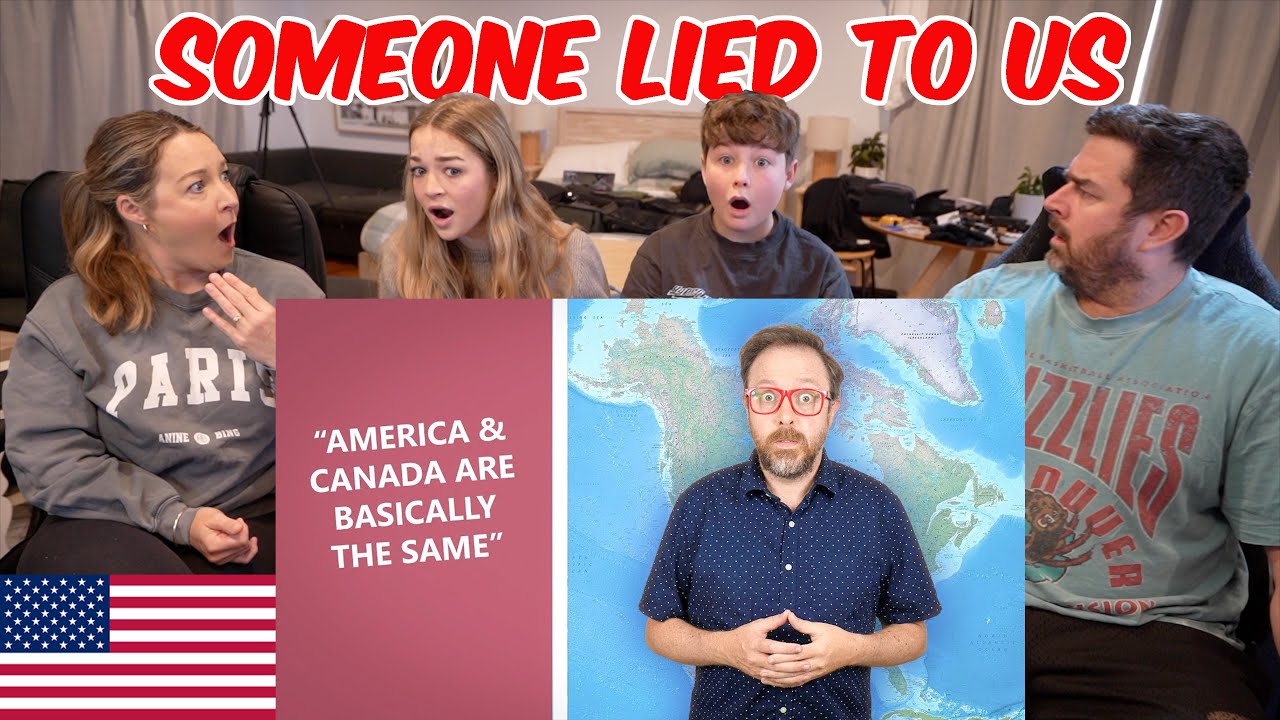 Семья из Новой Зеландии реагирует на 7 мифов об американцах, в которые верит весь мир (ПОГОДИТЕ, ...