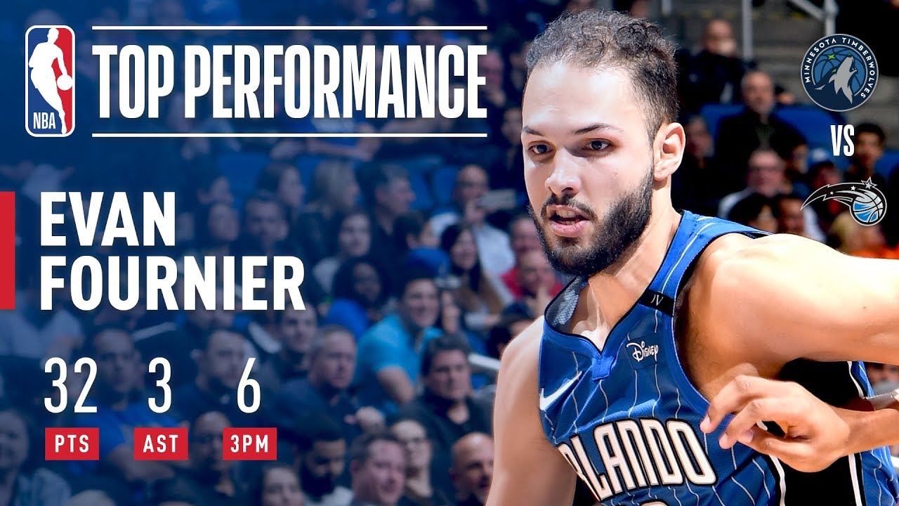 Evan Fournier Puts Up A Career High 32 