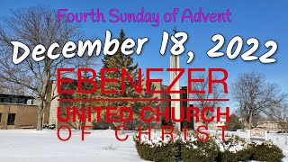 December 18, 2022 | Christmas Program Sunday | Ebenezer UCC | Sheboygan, WI