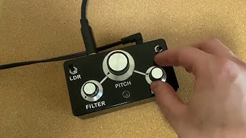 Metta Audio Devices - Optical theremin w/ filter demo