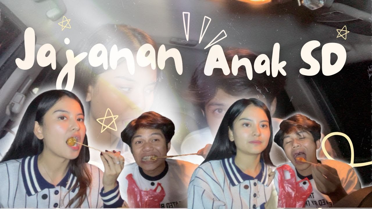 MAKAN JAJANAN ANAK SD BARENG REMON