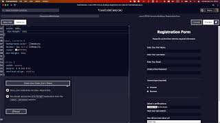 LEARN HTML FORMS BY BUILDING A REGISTRATION FORM STEP 56 #freecodecamp #learncss #registrationform