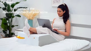 Dr Trust Usa Leg Elevation Wedge Pillow For Rest, Pain Relief Post Surgery, Foot Swelling 363