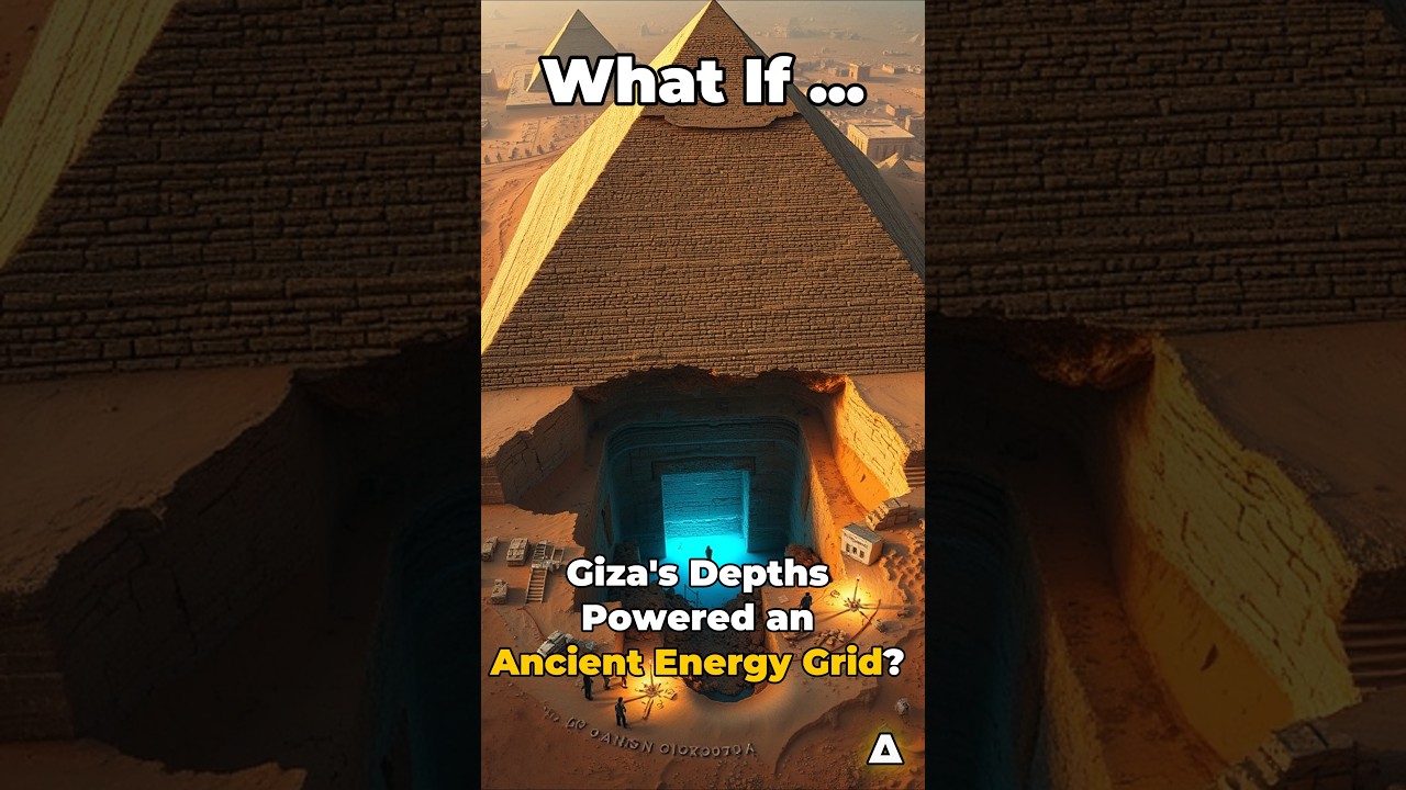 What If Giza’s Depths Powered an Ancient Energy Grid? 