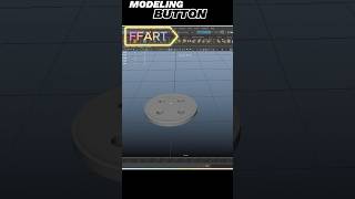Modeling a 3D Button in Maya #mayaforbeginners #mayamodeling #3dmodeling