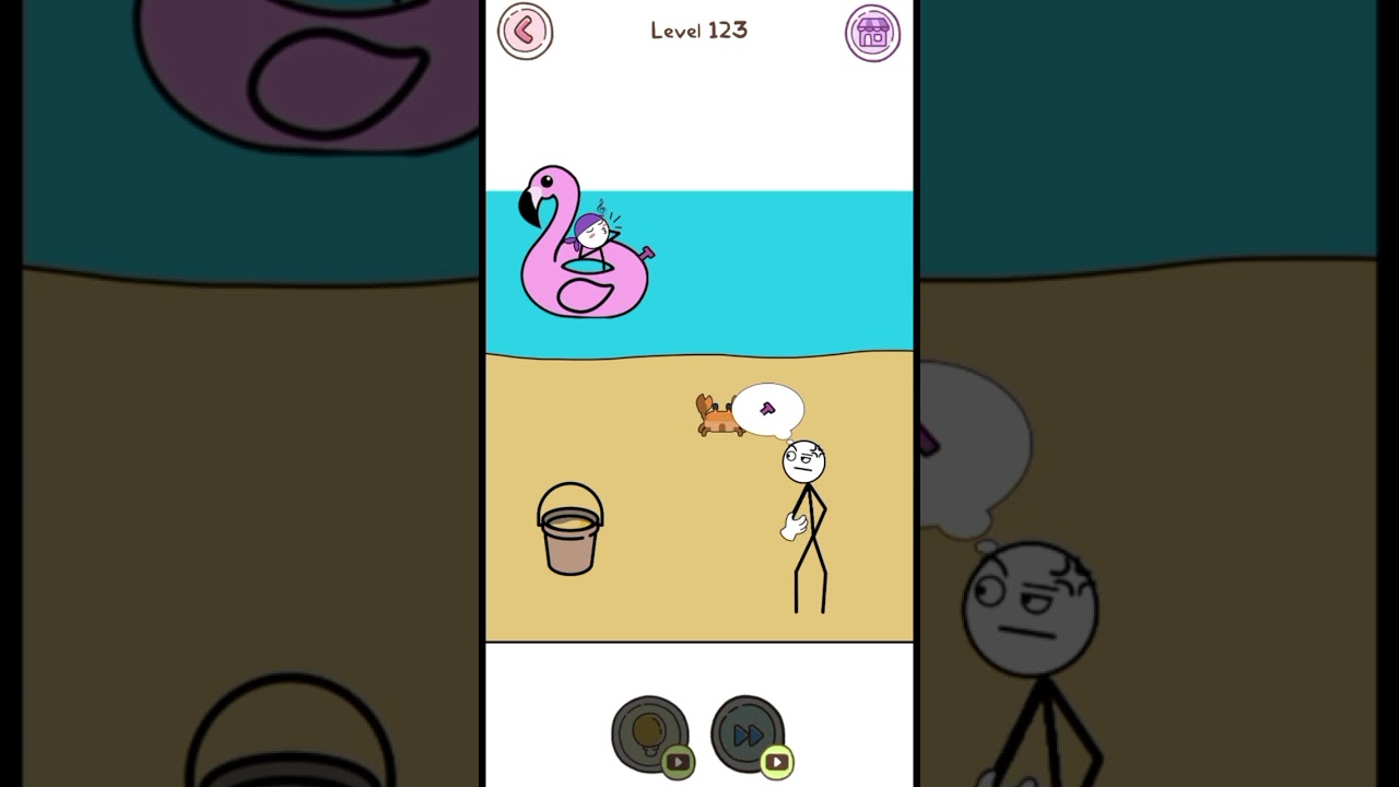 Thief Puzzle Level 101-150 Android Gameplay Walkthrough - Funny Stickman Brain Puzzle Game