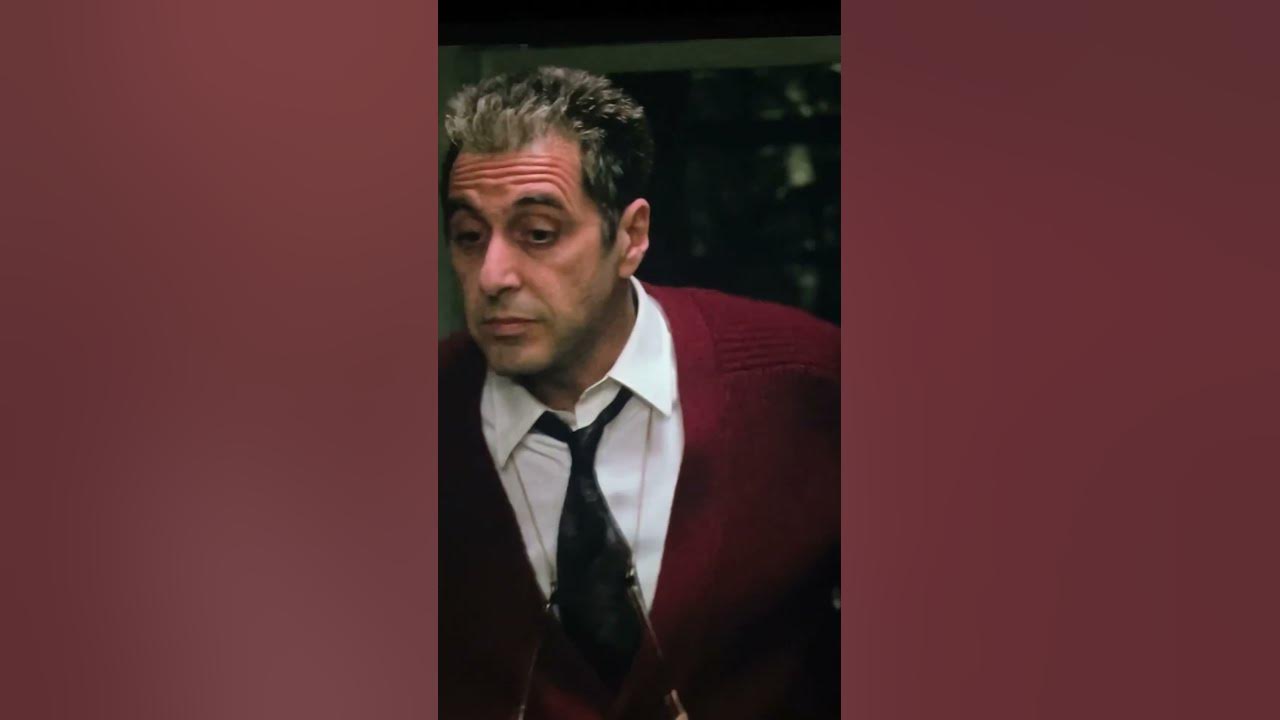 “Just when I thought I was out, they pull me back in…” Michael Corleone