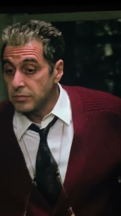 “Just when I thought I was out, they pull me back in…” Michael Corleone