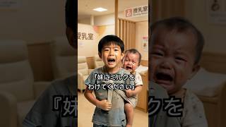 『妹にミルクをわけてください』と涙ながらに訴える少年。周囲に無視される中、ある女性が現れまさかの展開に#60代 #シニア #スカッとする話 #ドラマ