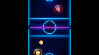 Air Hockey Glow 2-Android HD Gameplay screenshot 1