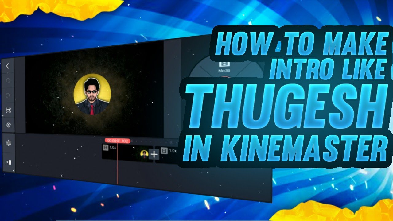 How to make intro like Thugesh || Thugesh intro making in Kinemaster mobile || Thugesh intro song ||