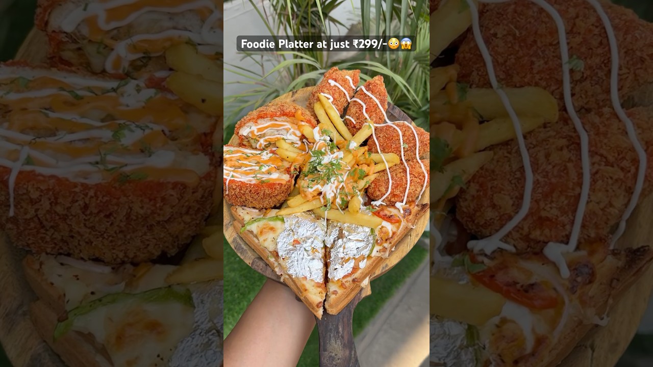 Veg Foodie Platter ₹299/- Only😳🥵 