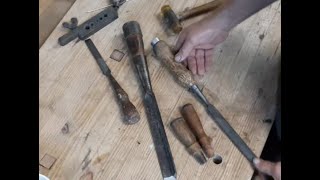 Restoring a Battered James Swan Socket Chisel in the Secret Underground Laboratory Recovery&Salvage