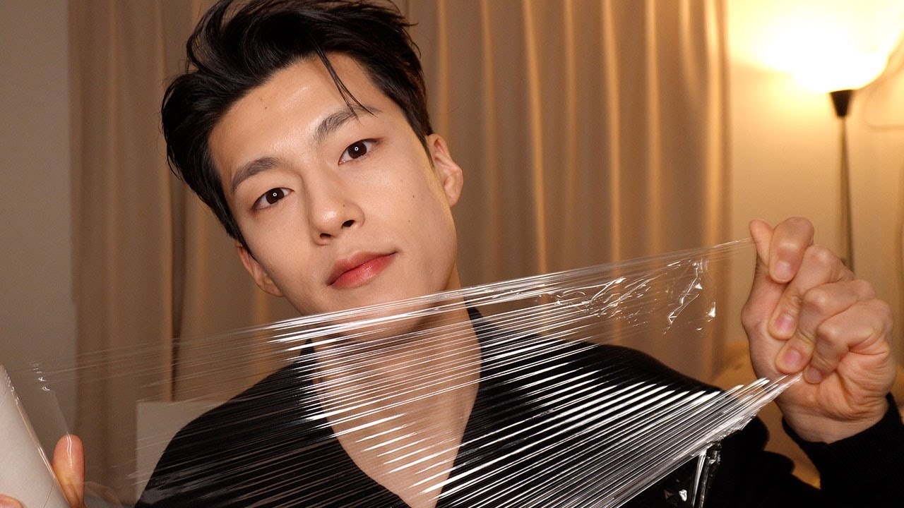 ASMR 마이크에 랩을 씌워 보았다