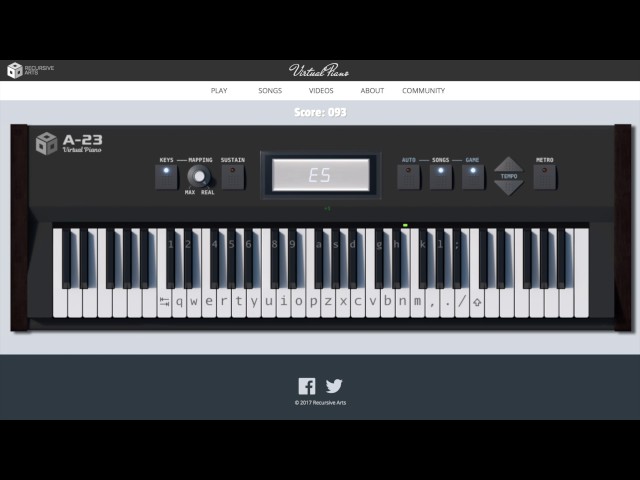 Virtual Online Piano Com - piano keyboard roblox macro