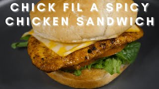 CHICK FIL A GRILLED SPICY DELUXE REMAKE | THE GOLDEN BALANCE