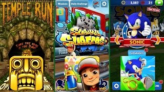 Temple Run Vs Subway Surfers Vs Sonic Dash - Temple Run like Games -Endless Run Android/iOS Gameplay screenshot 4