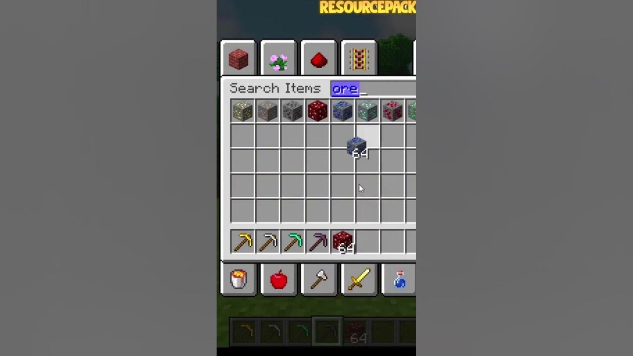 Veinminer datapack quickest ore mining in minecraft youtube