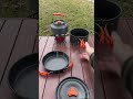 Lightweight Outdoor Cookware Set | Portable Folding Stove for Camping &amp; Hiking
