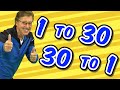 1 Count 1-30 & 30-1 with Jack Hartmann 🎶