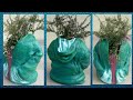 Cement Craft Ideas- Easy and Simple Must Try Cement pot Using Hoodie Jacket