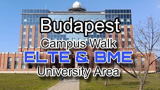 Budapest Campus Walk Elte & Bme University Area