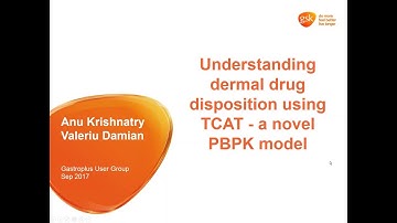 Understanding dermal drug disposition using TCAT™ - a novel PBPK model