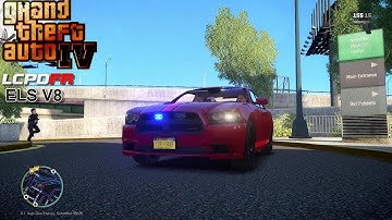 GTA IV - LCPDFR - 1.0C - EPiSODE 83 - BAIT CAR - 2014 Dodge Charger - Undercover 1.1 PATROL