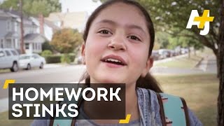 Kids Explain Why They're Tired Of Homework