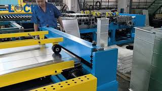 😍LOCK-Full Automatic Duct Line VII for TDF Duct#ductmachine #hvac #lock #lockforming #flange