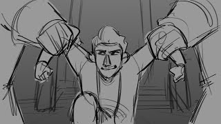 Wip Manipulating Strickler - Trollhunters Storyboard Animatic Roughs