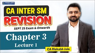 Lecture 05 | CA Inter Strategic Management Fastrack For May 2024 Exam | Chapter 3 | #cainter