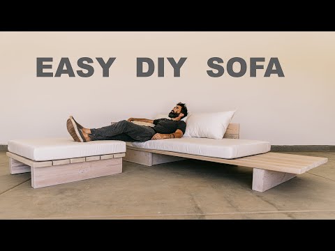 DIY Outdoor Sofa