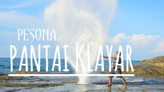 Keindahan pantai klayar Pacitan