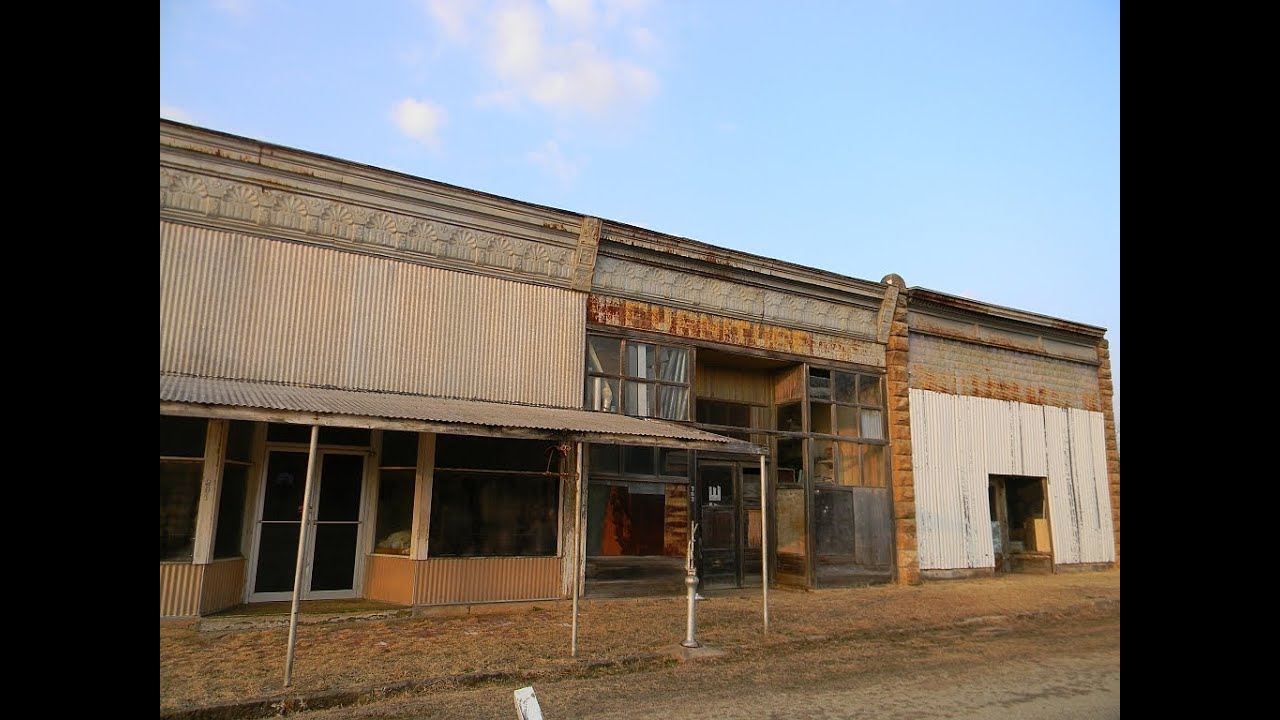 The ghost town of Maramec, Oklahoma