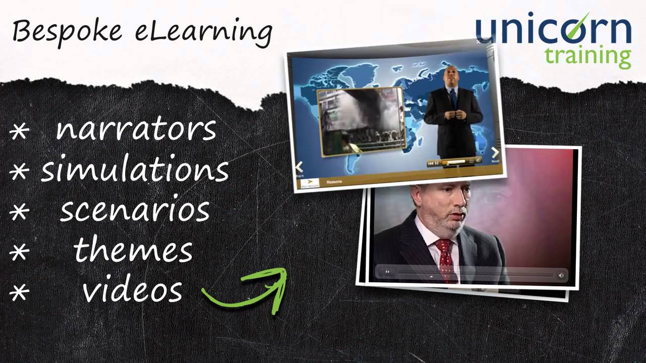 Unicorn Training: Bespoke eLearning presentation