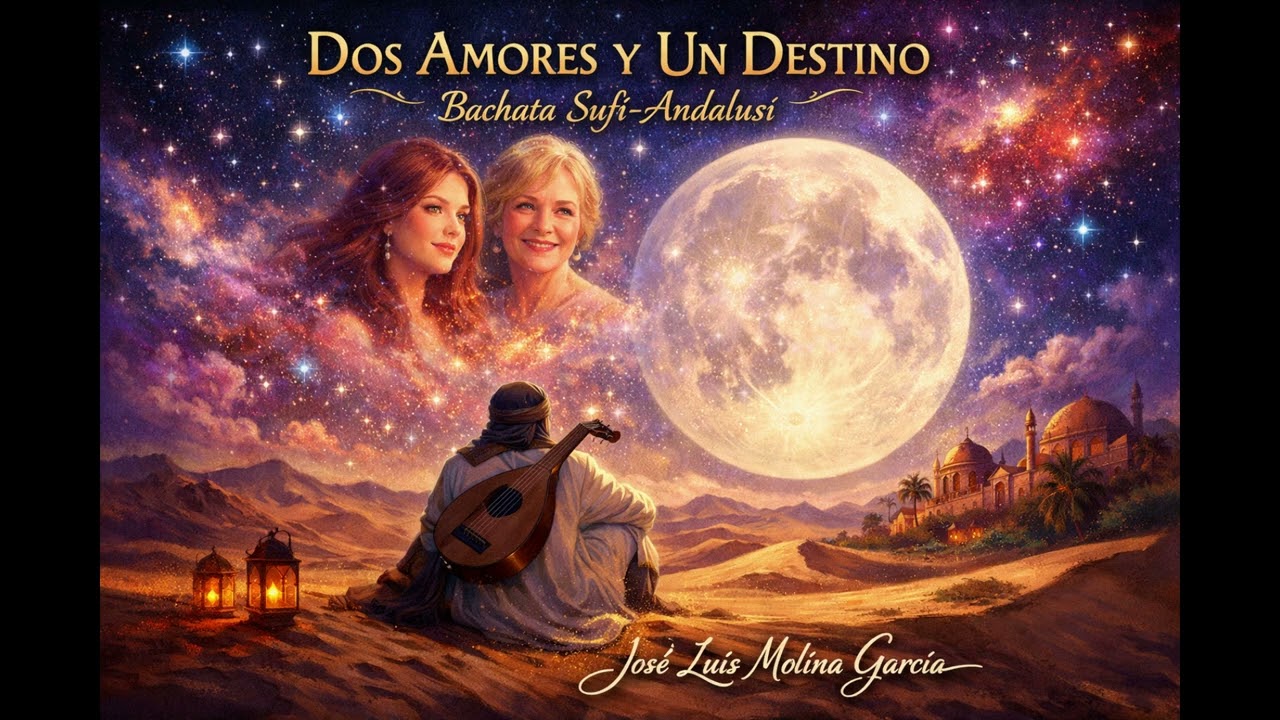 DOS AMORES Y UN DESTINO   BACHATA SUFÍ ANDALUSÍ   JOSÉ LUIS MOLINA GARCÍA