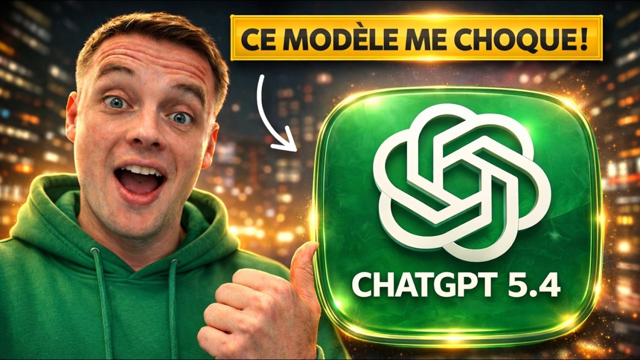GPT 5.4 : La Plus Grosse Révolution d’OpenAI ? 🤔 (Je Le Teste à Fond)
