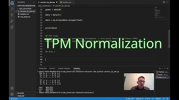 TPM Normalization of RNA-seq Data (Python)