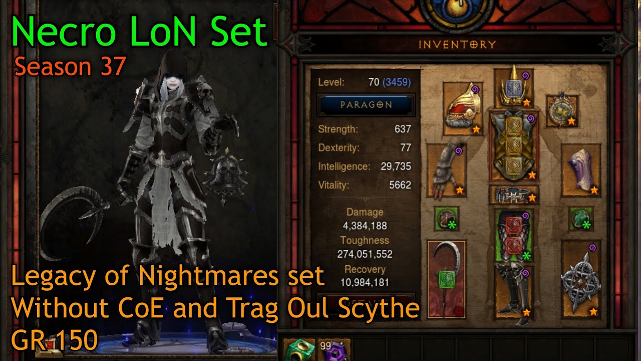 Season 37 Necro LoN Blood Nova (Legacy of Nightmares) GR 150 