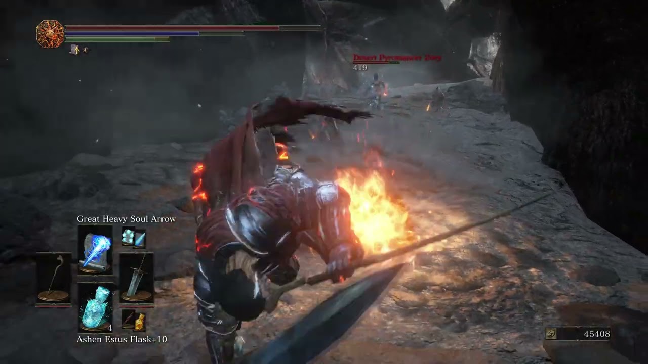 Dark Souls 3 Hindi | Part 44 – Desert Pyromancer  aur Demon Prince Boss Fight | Battle Mage Build