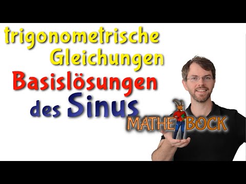 NIE WIEDER Probleme mit SINUS-Gleichungen: So einfach sind Basislösungen!