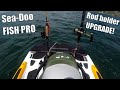 Sea-Doo Fish Pro easy rod holder upgrade